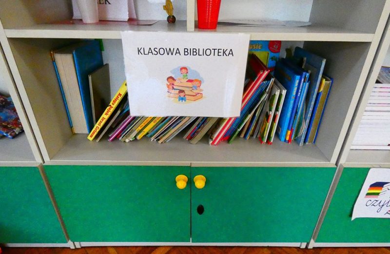 Biblioteczka klasowa w grupie 5-latków