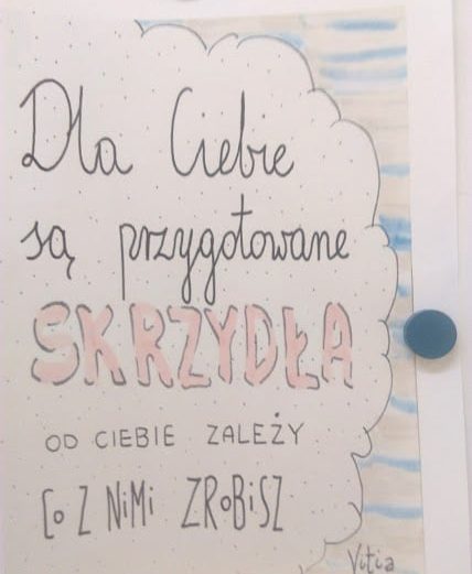 Każdy z nas ma talent!- odczucia trzecioklasistów pędzlem malowane