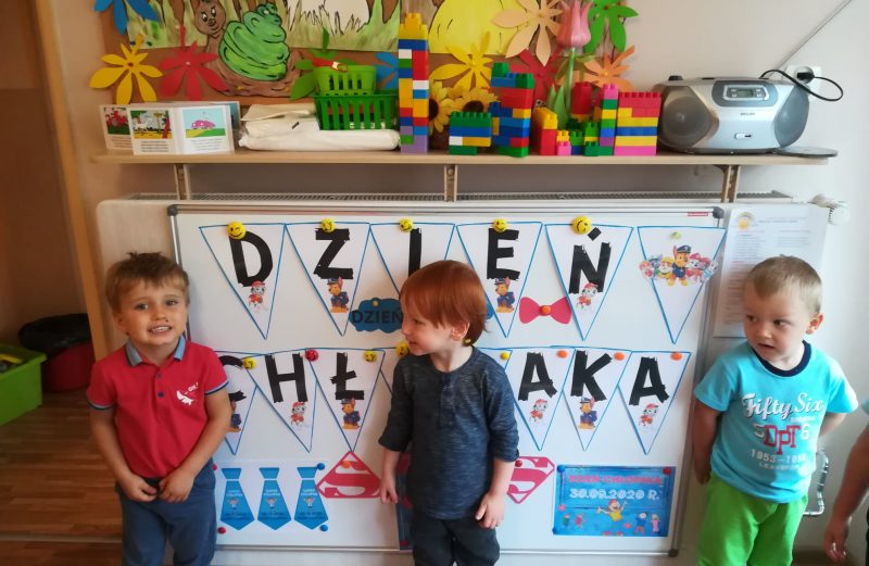 DZIEŃ CHŁOPAKA W PRZEDSZKOLU