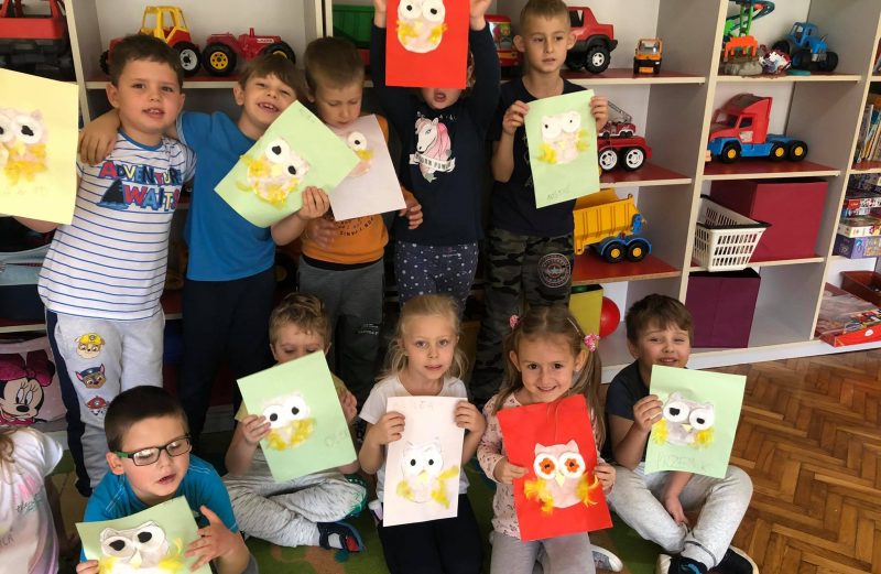 Jesienna twórczość w sześciolatkach