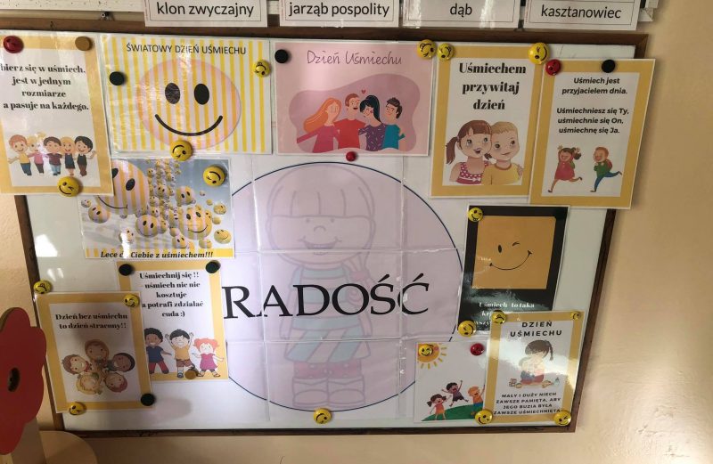 Dzień Uśmiechu w przedszkolu 