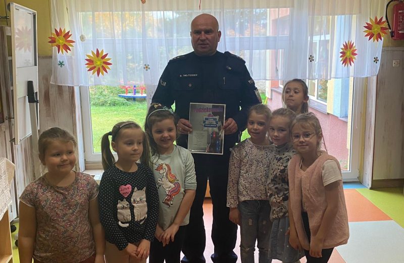 Spotkanie z Policjantem w przedszkolu