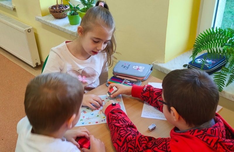 II spotkanie uczniów kl. I z kotem Amadeuszem