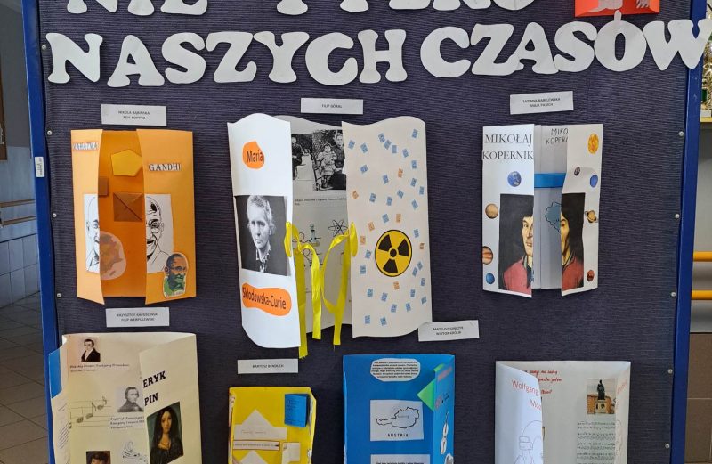 „Wielcy nie tylko naszych czasów” w kl. 6 a