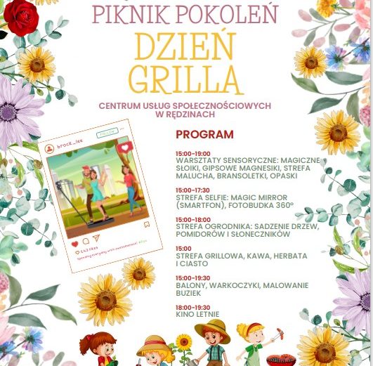 Piknik Pokoleń i Dzień Grilla w CUS-ie w Rędzinach