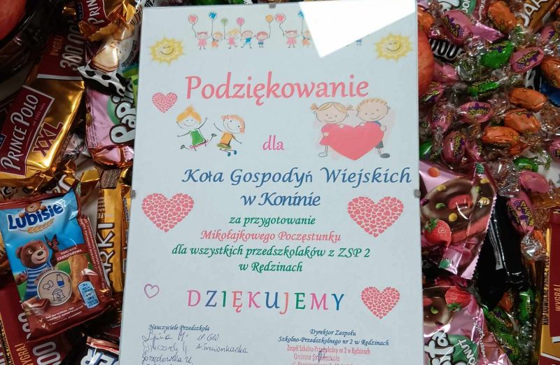 Mikołaj z Koła Gospodyń Wiejskich z Konina