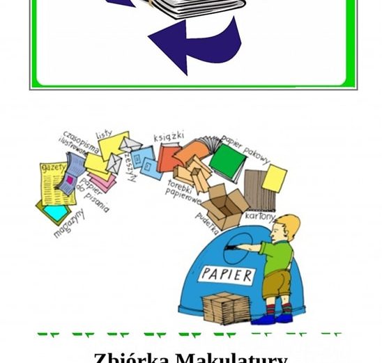 „Szkolna zbiórka makulatury”