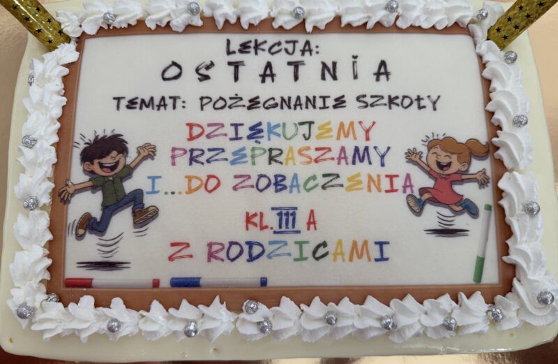 Pożegnanie klasy III