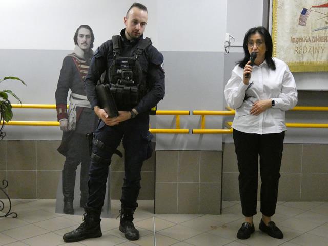 Bezpieczeństwo przede wszystkim – spotkanie z policjantami